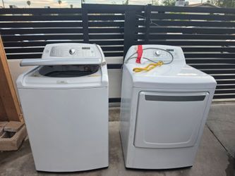 washer and gas dryer