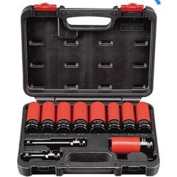 Pittburgh Pro 11 Pc Torque Lug Nut Impact Socket Set 