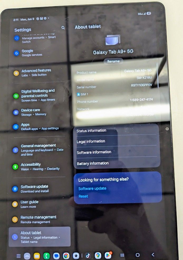 Samsung Galaxy Tab A9+ 5g