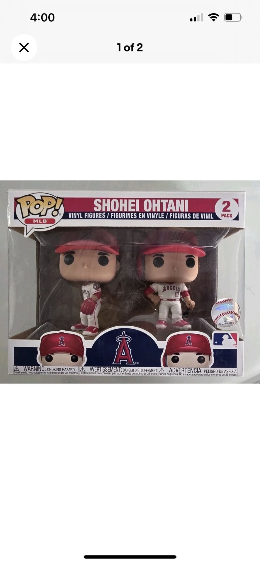 Shohei Ohtani 2 Pack Funko Pop