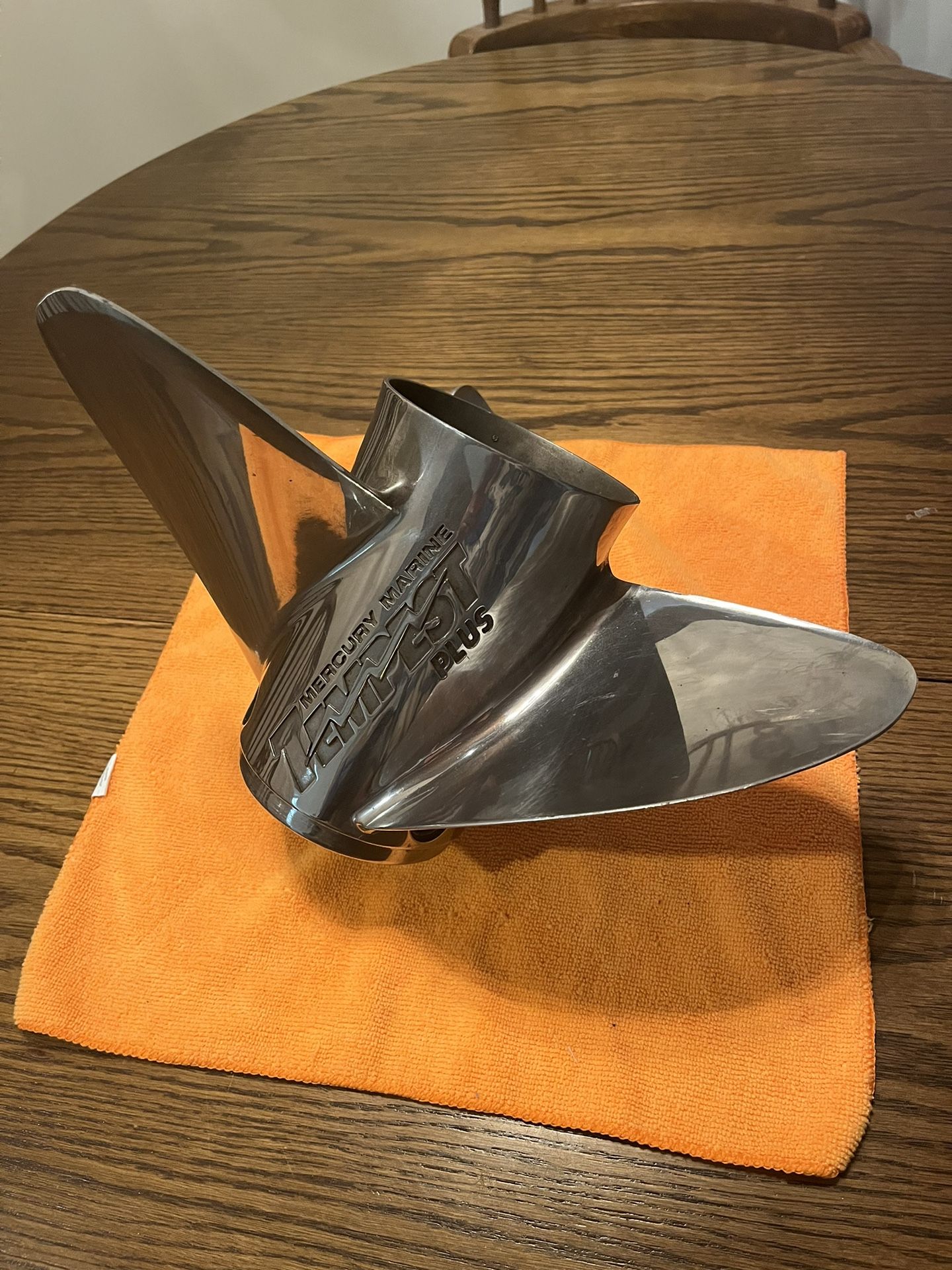 Mercury Marine TEMPEST Plus Stainless Right Hand Propeller 48-825872 24P