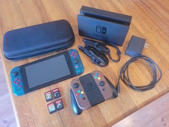 Custom Nintendo Switch / Games / Case / Extras Bundle