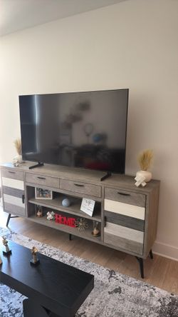 65” TV and stand