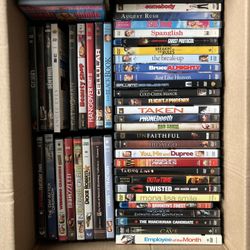 Lot Of DVDs over 150! Variety Of New/Sealed, Used, and Disney/Kids)