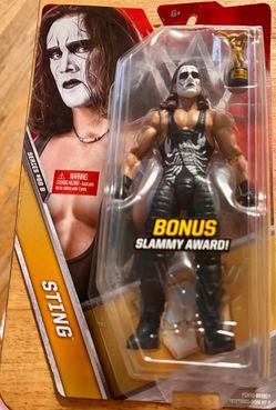WWE Sting Action Figure Series 63 with Slammy Award