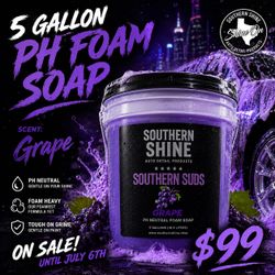 Car foam soap