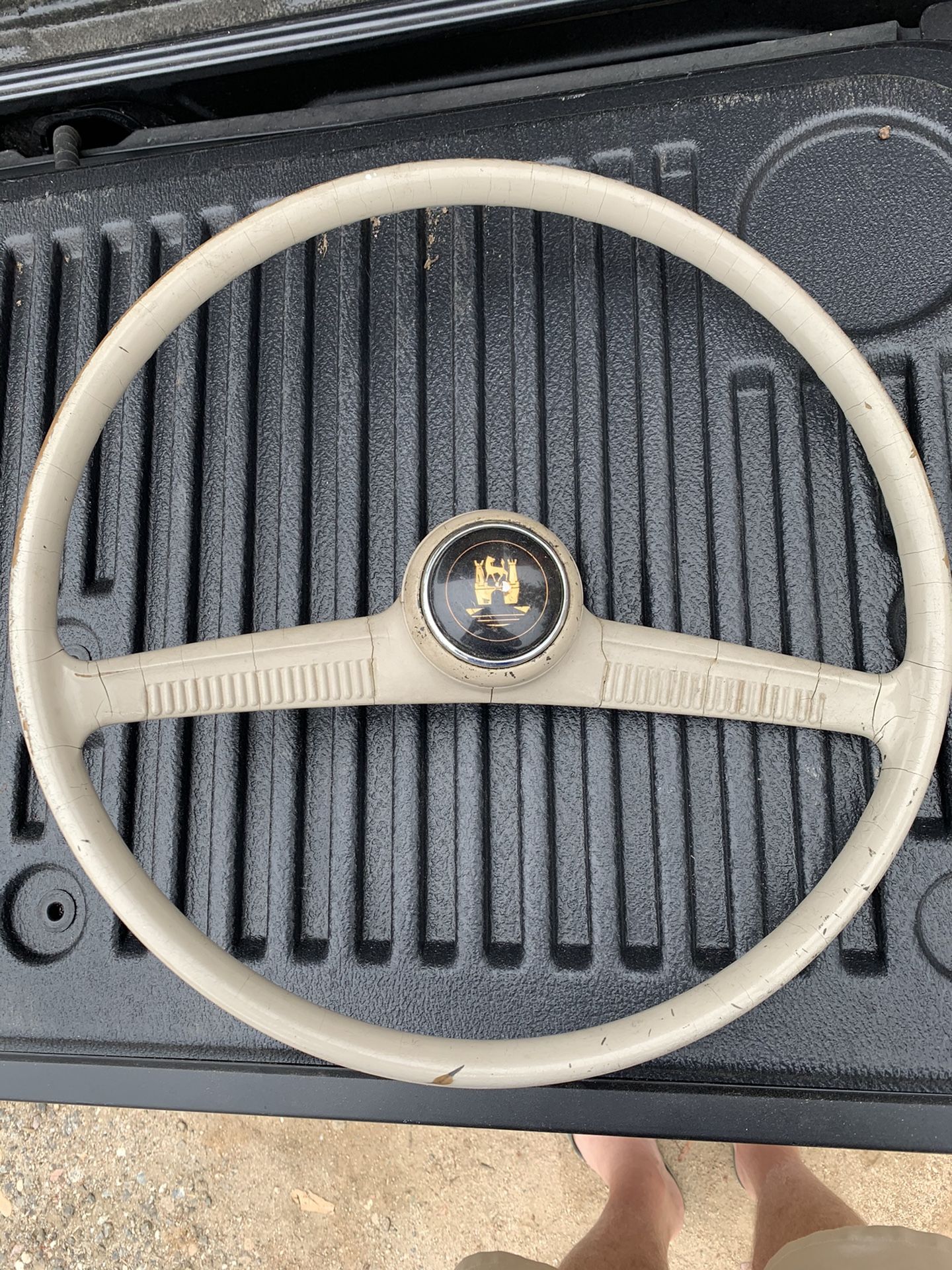 5557 VW batwing steering wheel for Sale in Highland, CA OfferUp