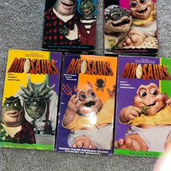 DINOSAURS Jim Henson Home Video Series VHS Tapes $25 For All