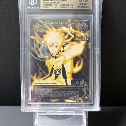 Naruto Uzumaki 9 Tails Cloak. BGS 9.5