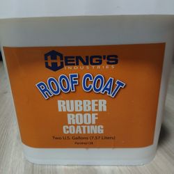 RV / MOTORHOME RUBBER ROOF COATING 