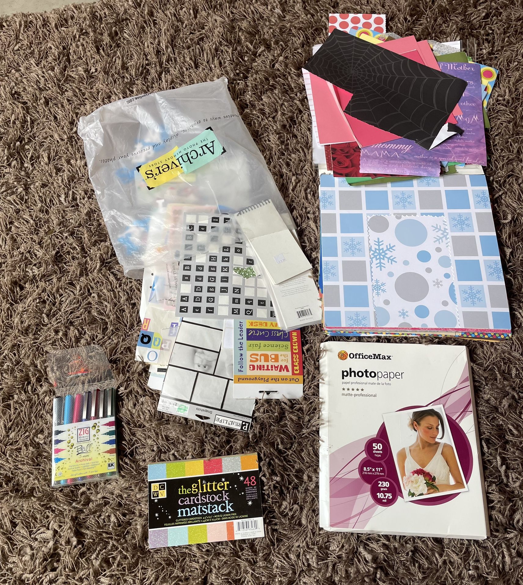 Scrapbooking Materials