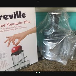 Brand New NEVER USED JUICER!!! breville Juice Fountain Plus Juicer 