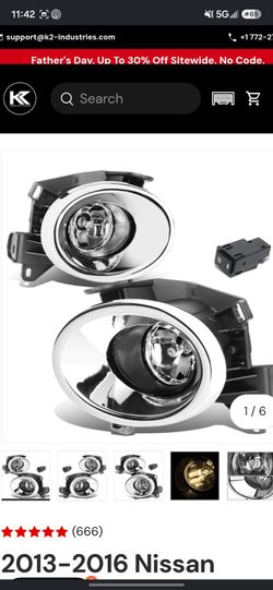 Nissan Pathfinder fog light