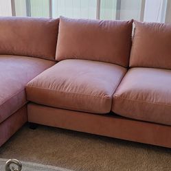 Sofa 2 PC Sectional with Chaise