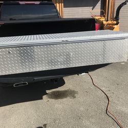 No-Drill Diamond Plate Truck Trunk