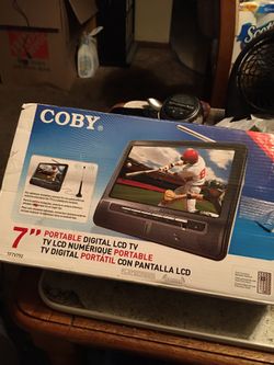 Coby portable tv