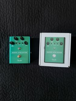 Fender Marine Layer Reverb Guitar Pedal