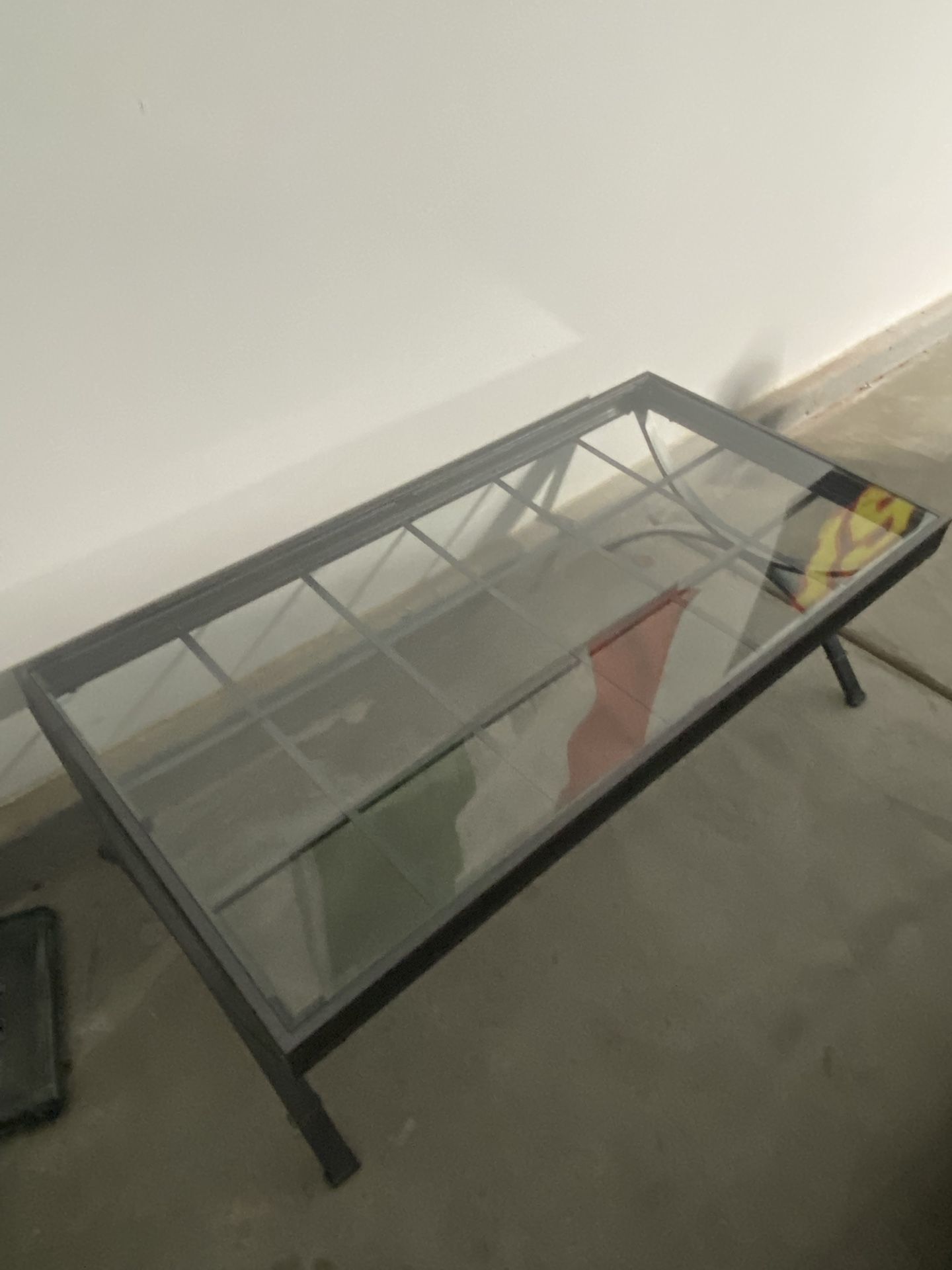 GLASS COFFEE TABLE