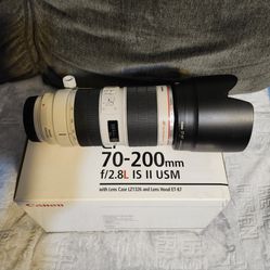Canon 70-200mm F2.8 ii