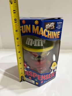 M&M's Fun Machine Candy Dispenser Animated Spinning Characters New In Box