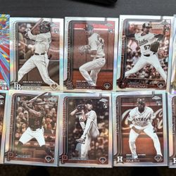Topps Chrome 2025 Parallels 