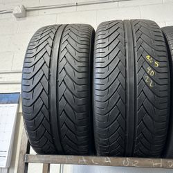 PAIR OF TIRE 305 40 22 LEXANI 85% LIFE