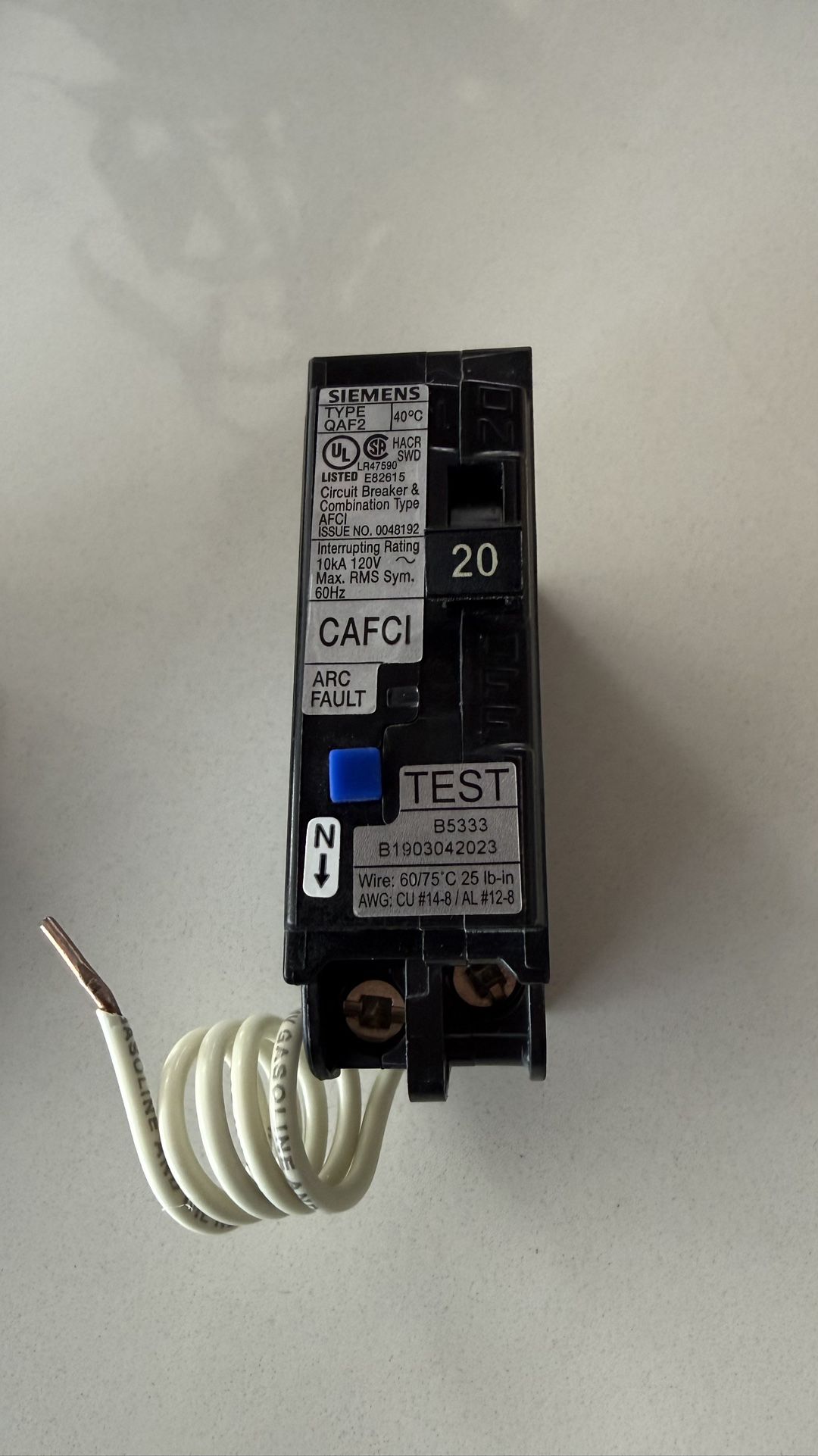 Breaker & Combinación Type AFCI Y GFCI