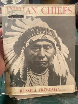 Vintage Native American Indian Chiefs Book Hardcover