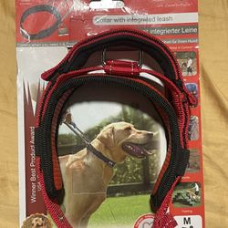 Collar With Integrated Leash