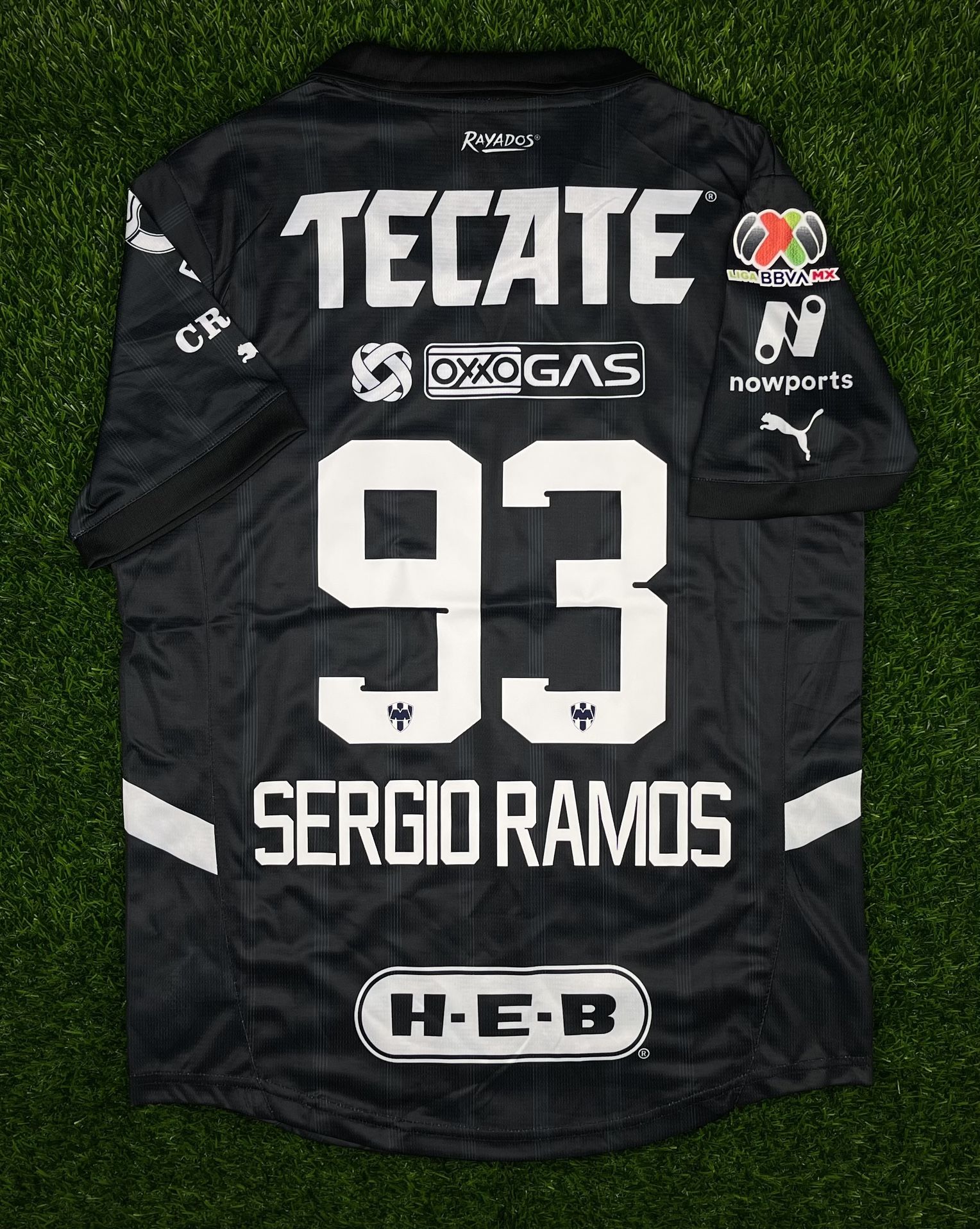 NEW CLUB MONTERREY THIRD KIT SERGIO RAMOS MEN’S JERSEY! SIZE SMALL LEFT ONLY!