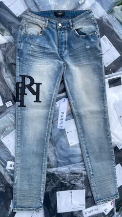 Amiri light blue slim fit jeans 36