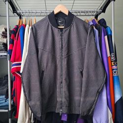 Nike Men's Tech Pack Grid Full Zip Jacket AR1578-010 Size Medium