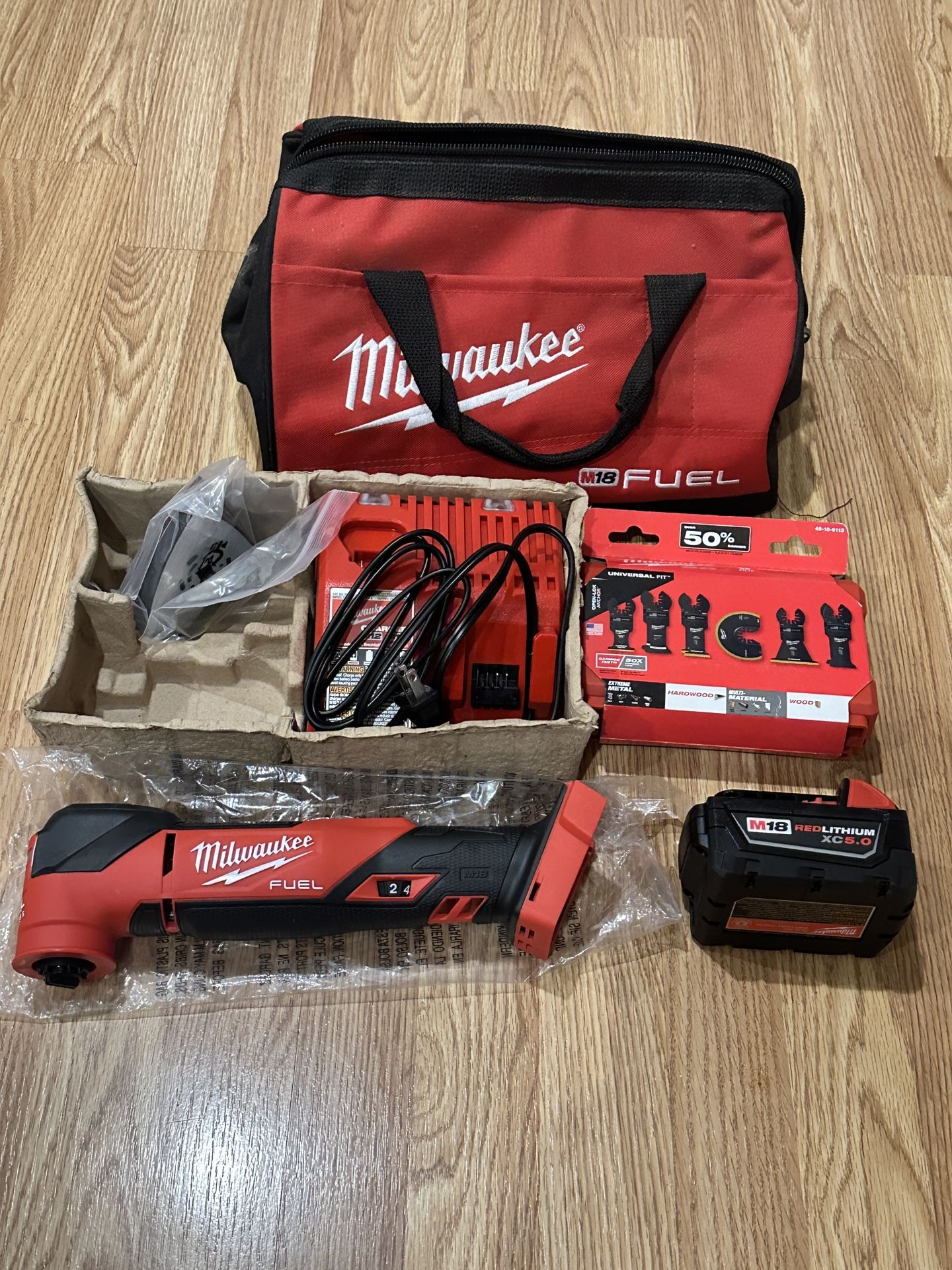 Miluakee M18 Fuel Multi Tool Kit New