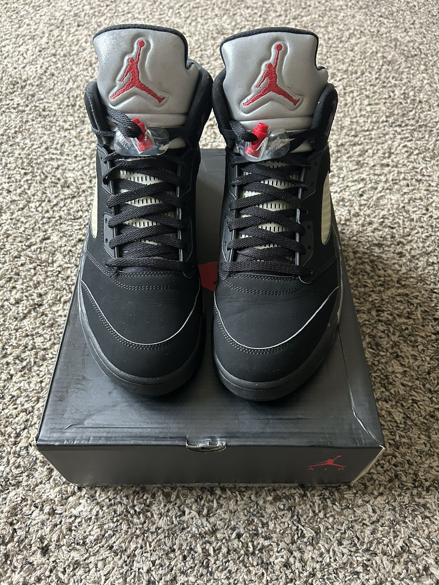 Jordan 5 Retro Black Metallic (2016) Size 12