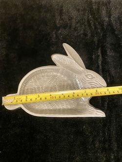 Pewter Rabbit Tray 