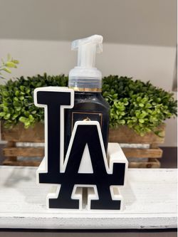 LA dodgers soap holder