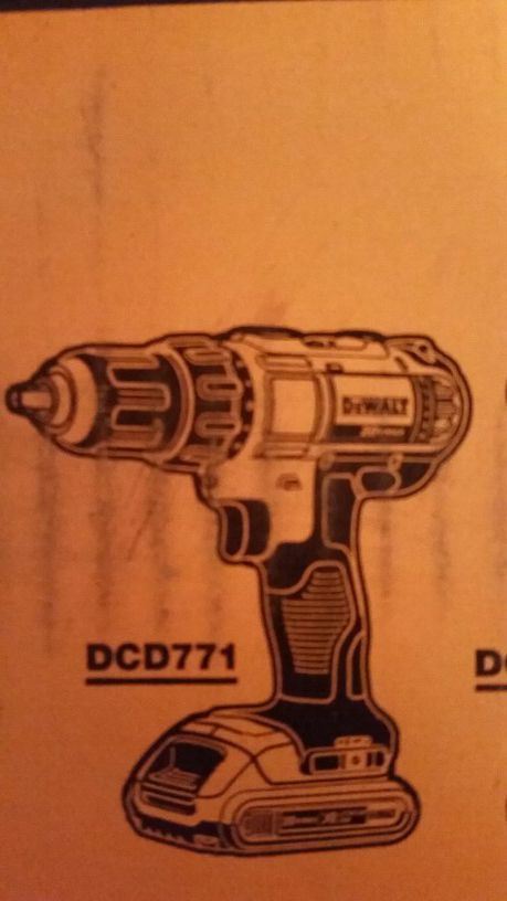 Brand new. Dewalt DCD771 DCD771B 20V MAX Cordless Lithium-Ion 1/2 Inch  Compact Drill Driver (Bare Tool Only) for Sale in Chicago, IL OfferUp