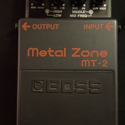 BOSS MT-2W Metal Zone Waze Craft Distortion 