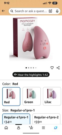 2-in-1 Lactation Massager