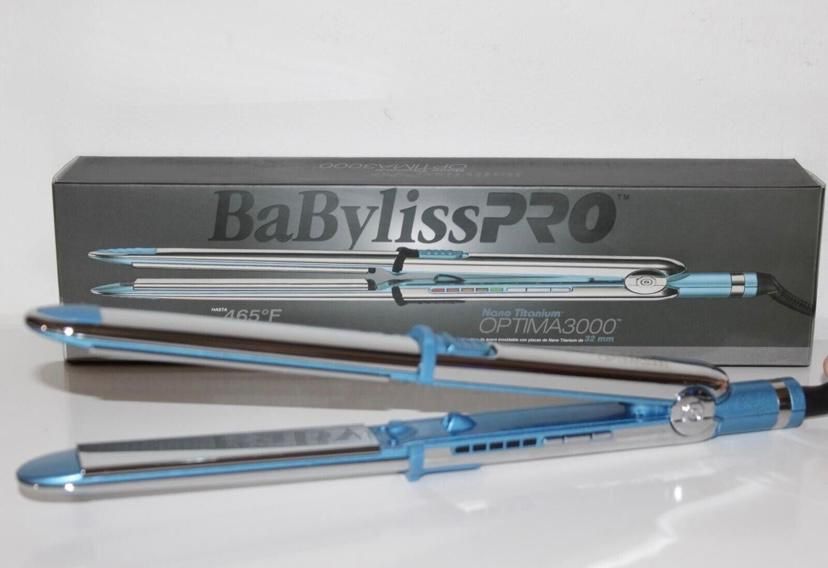 BaBylissPRO Nano Titanium Prima Optima 3000 1.25” Hair Straightener / Flat Iron