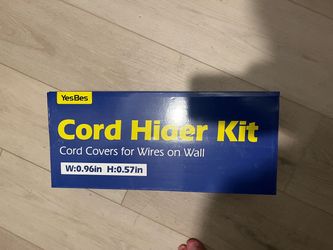 SEALED YesBes 500" Cord Hider Kit – Wall Cord Covers
