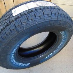 4 New 285 70 17 Bridgestone Dueler AT Revo3 Tires 10ply  Outlined  White Letters Date 2024