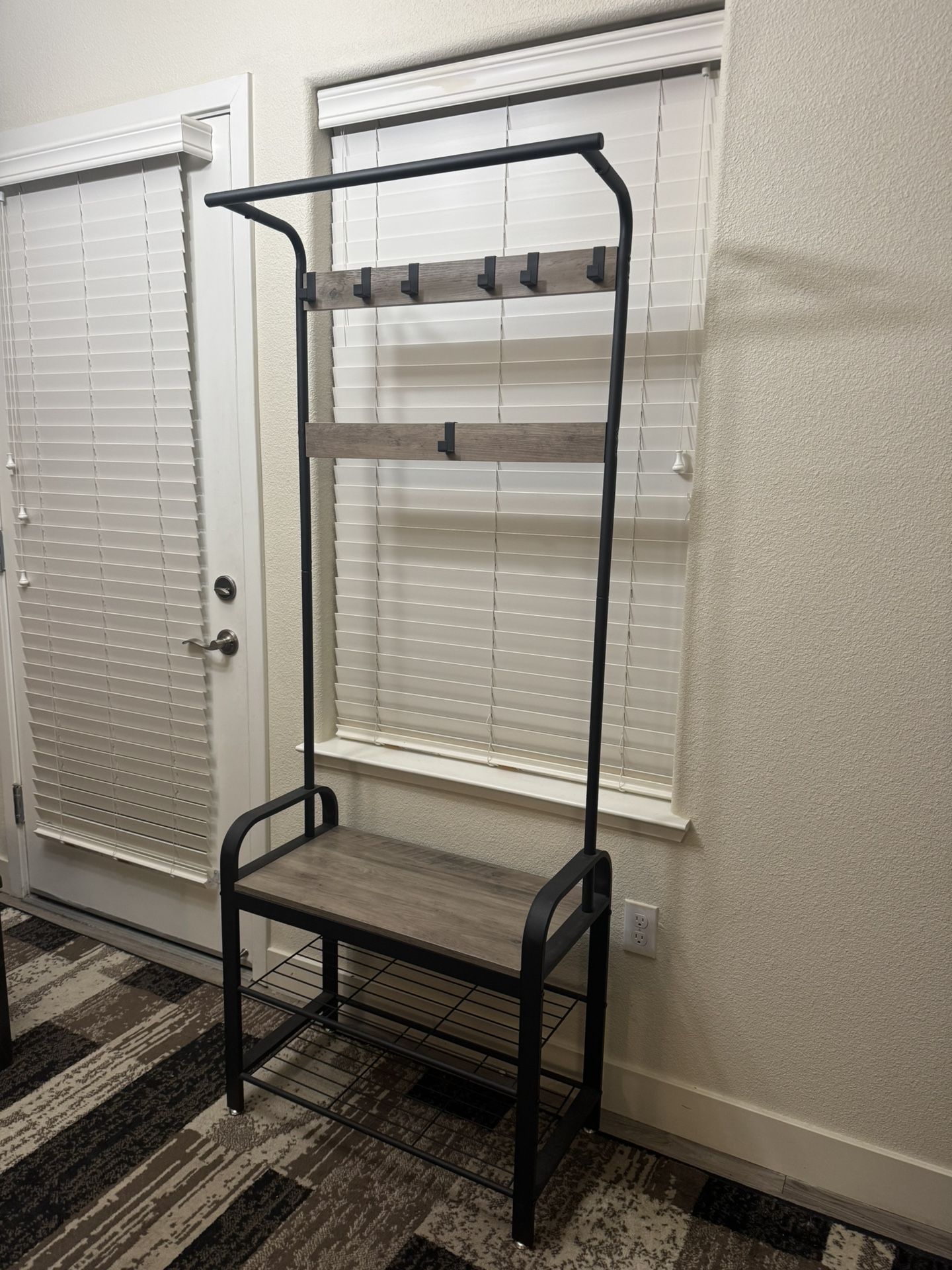 Coat Rack Bench/ Shoe Rack