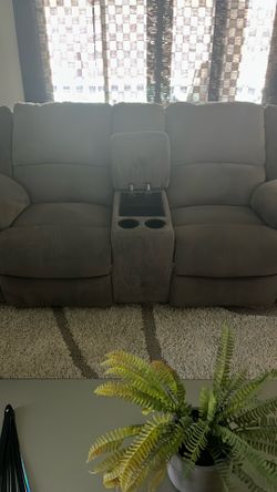 Recliner Loveseat With USB Plug $350
