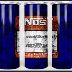 Tumbler Mug Insulated NOS Nitrous Oxide Designs HOT/COLD 20oz 
