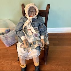 Grandma In Rocket Chair (antique)
