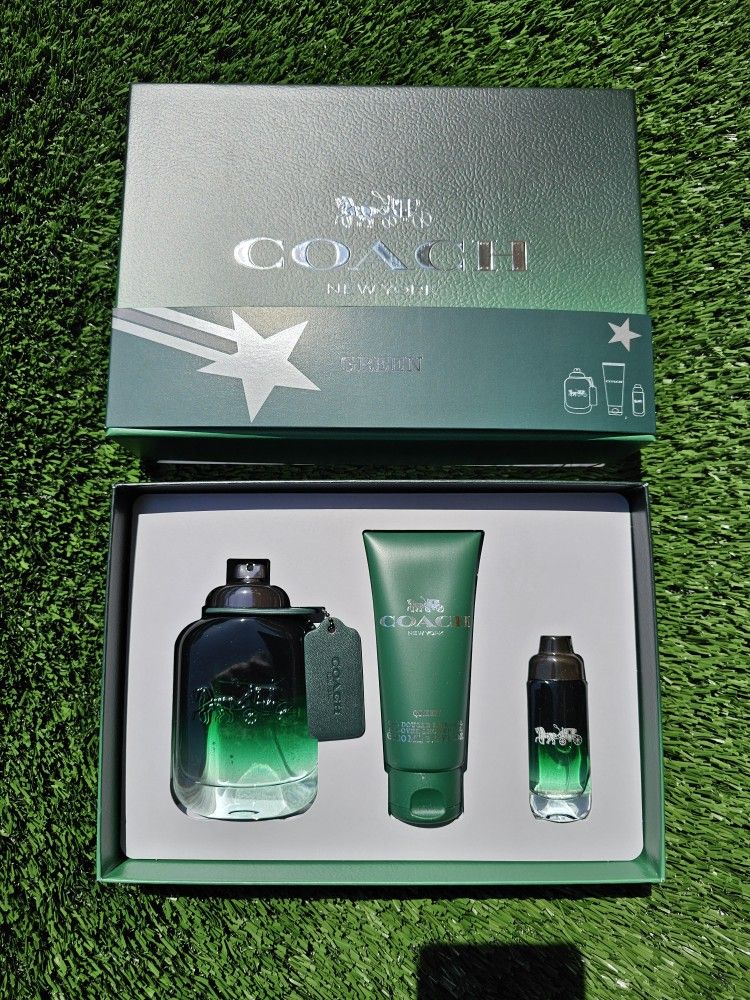 Perfumes Coach Green Set $75