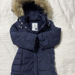 Girls XS Navy Blue Gap Kids Primaloft Winter Coat