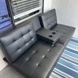 🛋️ Futon Sofa Bed – Moving, Must Go! $59