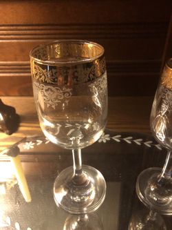 Antique glassware